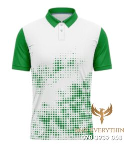 Áo Polo Đồng Phục Golf CLB Bắc Yên Màu Xanh Lá Thiết Kế