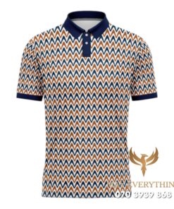 Áo Polo Đồng Phục Golf CLB Bình Phước Màu Cam Thiết Kế
