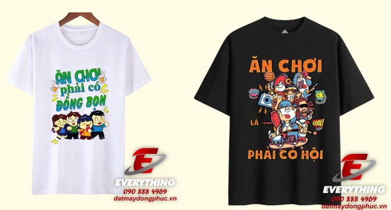 Dịch vụ đặt áo nhóm giá rẻ: thiết kế, đặt may các loại chỉ từ 35k 2 dat-ao-nhom-1