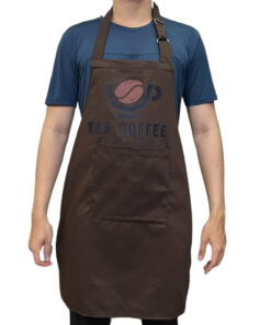 May tạp dề quán cafe K&F