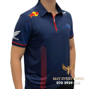 Áo Thun Polo Đồng Phục CLB Bơi Đại Dương Xanh 7 Áo Thun Polo Đồng Phục Cửa Hàng Xe Máy