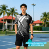 Áo Đồng Phục Pickleball Màu Đen