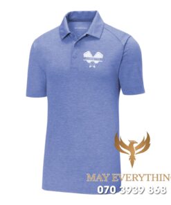 Áo Đồng Phục Pickleball Màu Xanh Nhạt Polo