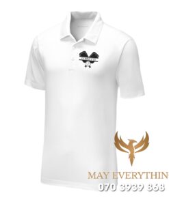 Áo Đồng Phục Pickleball Màu Trắng Polo