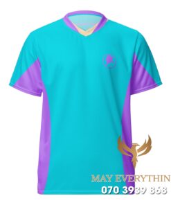 Áo Đồng Phục Pickleball Màu Xanh Ngọc Đơn Giản