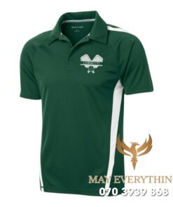Áo Đồng Phục Pickleball Polo Màu Xanh Lá