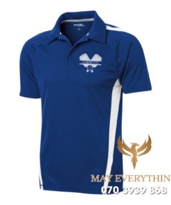 Áo Đồng Phục Pickleball Polo Màu Xanh Dương