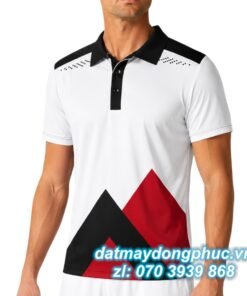 Áo Đồng Phục Thể Thao CLB Màu Thiết Kế Màu Trắng