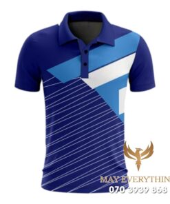 Áo Đồng Phục Thể Thao CLB Màu Thiết Kế Xanh Đen