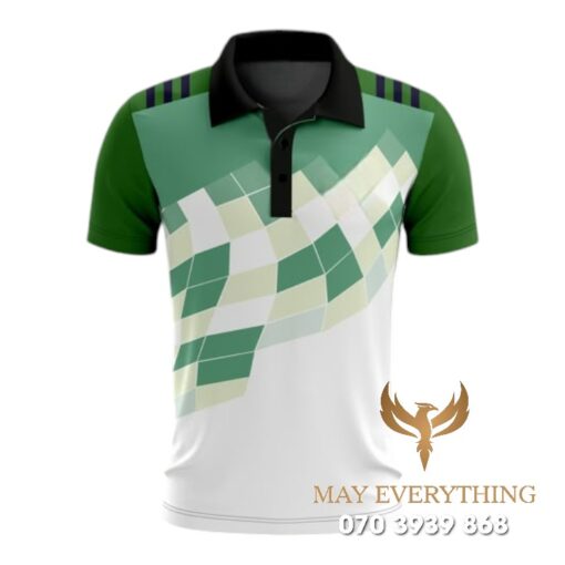 Áo Đồng Phục Thể Thao CLB Họa Tiết Ô Xanh Trắng Áo Đồng Phục Thể Thao CLB Họa Tiết Ô Xanh Trắng