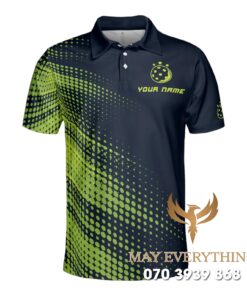 Áo Đồng Phục Pickleball Màu Xanh Đen Hiện Đại
