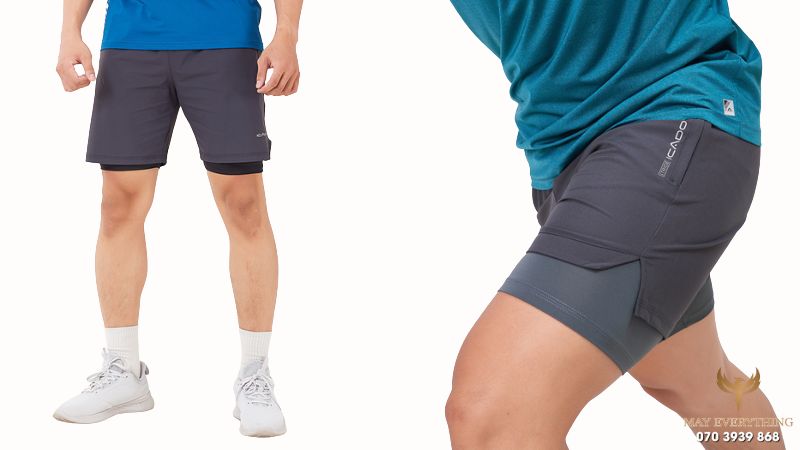 Quần short 2 lớp