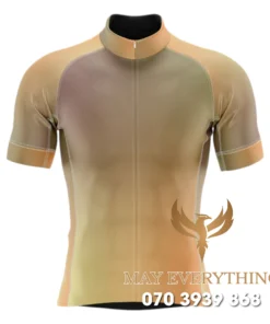 Áo thun chạy xe đạp màu hạt dẻ