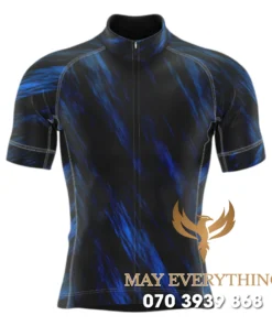 Áo thun chạy xe đạp họa tiết tia chớp