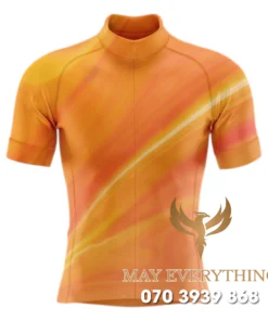Áo thun chạy xe đạp màu cam