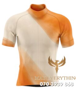Áo thun chạy xe đạp màu cam