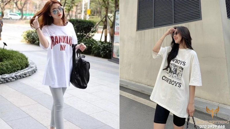 Bảng size áo phông nữ chuẩn và cách chọn size đúng form dáng
