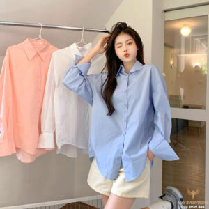 cac kieu ao so mi nu dai tay dep 2