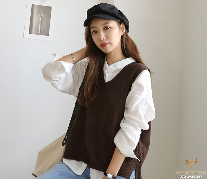 Tổng hợp các kiểu áo sơ mi nữ dài tay đẹp, đa dạng form dáng 6 Tổng hợp các kiểu áo sơ mi nữ dài tay đẹp, đa dạng form dáng