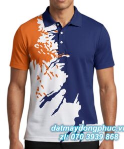 Áo Đồng Phục Thể Thao CLB Màu Xanh Cam