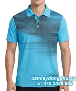 Tư vấn chọn áo pickleball nam phù hợp chiều cao và cân nặng 15 Áo Đồng Phục Thể Thao CLB Màu Xanh Biển