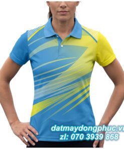 Áo Đồng Phục Thể Thao CLB Màu Xanh Vàng