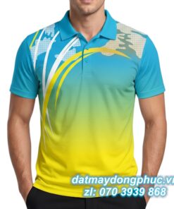 Áo Đồng Phục Thể Thao CLB Màu Vàng Xanh