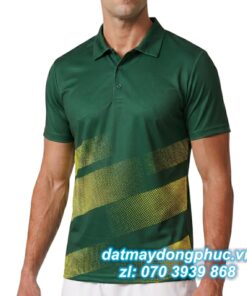 Áo Đồng Phục Thể Thao CLB Màu Xanh Lá Sọc Vàng