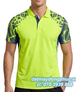 Áo Đồng Phục Thể Thao CLB Màu Xanh Dạ Phối Viền Tay