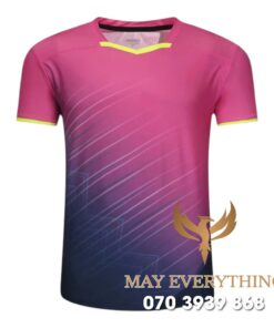 Áo Đồng Phục Thể Thao CLB Màu Tím Phối Xanh Đen