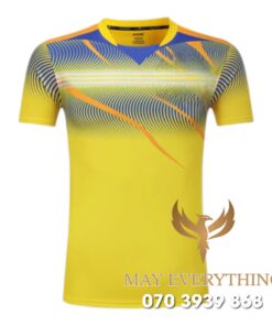 Áo Đồng Phục Thể Thao CLB Màu Vàng Phối Họa Tiết