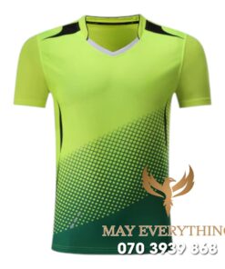 Áo Đồng Phục Thể Thao CLB Màu Xanh Lá Phối Màu