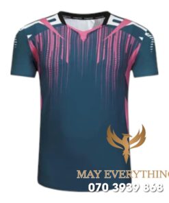 Áo Đồng Phục Thể Thao CLB Màu Xanh Phối Tím