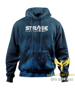 Áo hoodie màu xanh biển