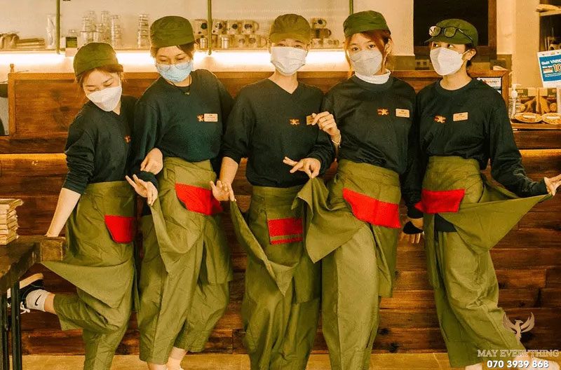 Đồng phục Cộng Cà Phê: Ấn tượng, độc đáo và thời trang