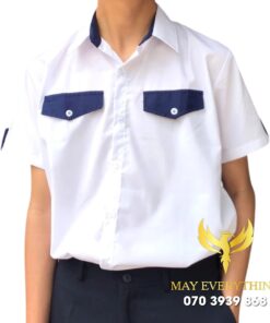 Đồng phục học sinh áo sơ mi túi
