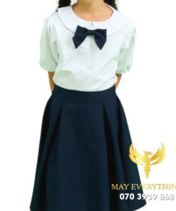 Đồng phục học sinh bé gái nơ