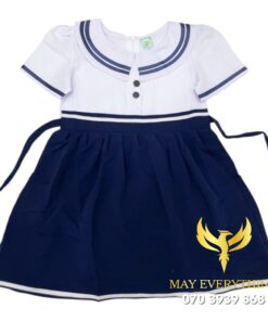 Đồng phục học sinh bé gái váy liền