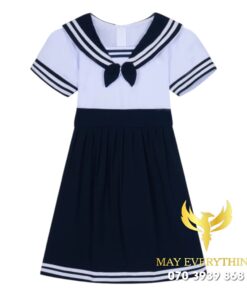 Đồng phục học sinh bé gái váy liền