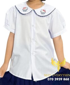 Đồng phục học sinh sơ mi cổ bèo