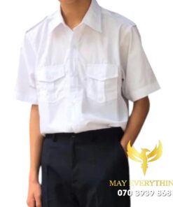 Đồng phục học sinh sơ mi túi hộp