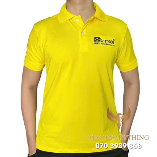 Áo Thun Polo Đồng Phục Công Ty Chạy Điện
