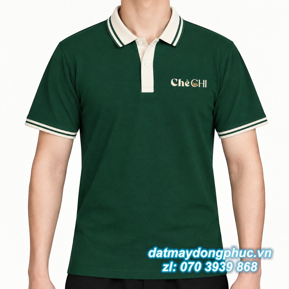 Áo Thun Polo Đồng Phục Quán Cafe Chè Chi Áo Thun Polo Đồng Phục Quán Cafe Chè Chi
