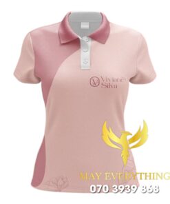 Đồng phục salon màu hồng nhạt