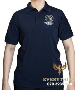 Áo thun đồng phục polo công ty bất động sản Lucky House