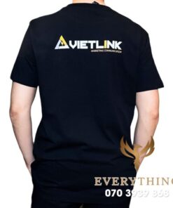 Áo thun cổ tròn cotton 100% VIETLINK