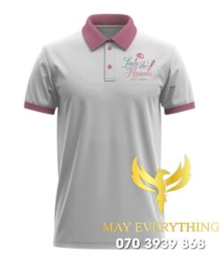 Đồng phục salon áo polo màu trắng