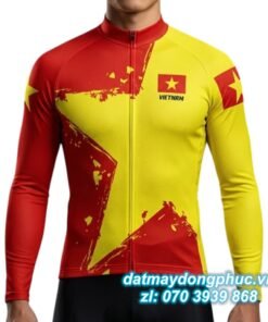 Áo thun chạy xe đạp đội tuyển Việt Nam