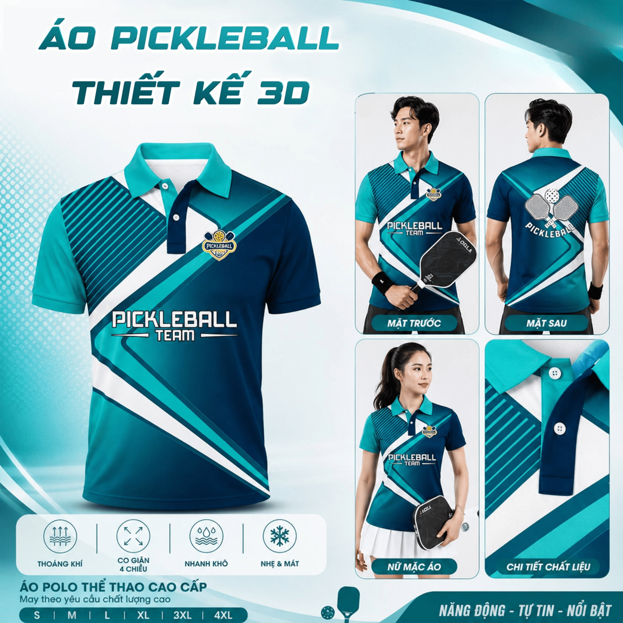 Áo Đồng Phục Pickleball CLB 27 Áo Đồng Phục Pickleball CLB 27