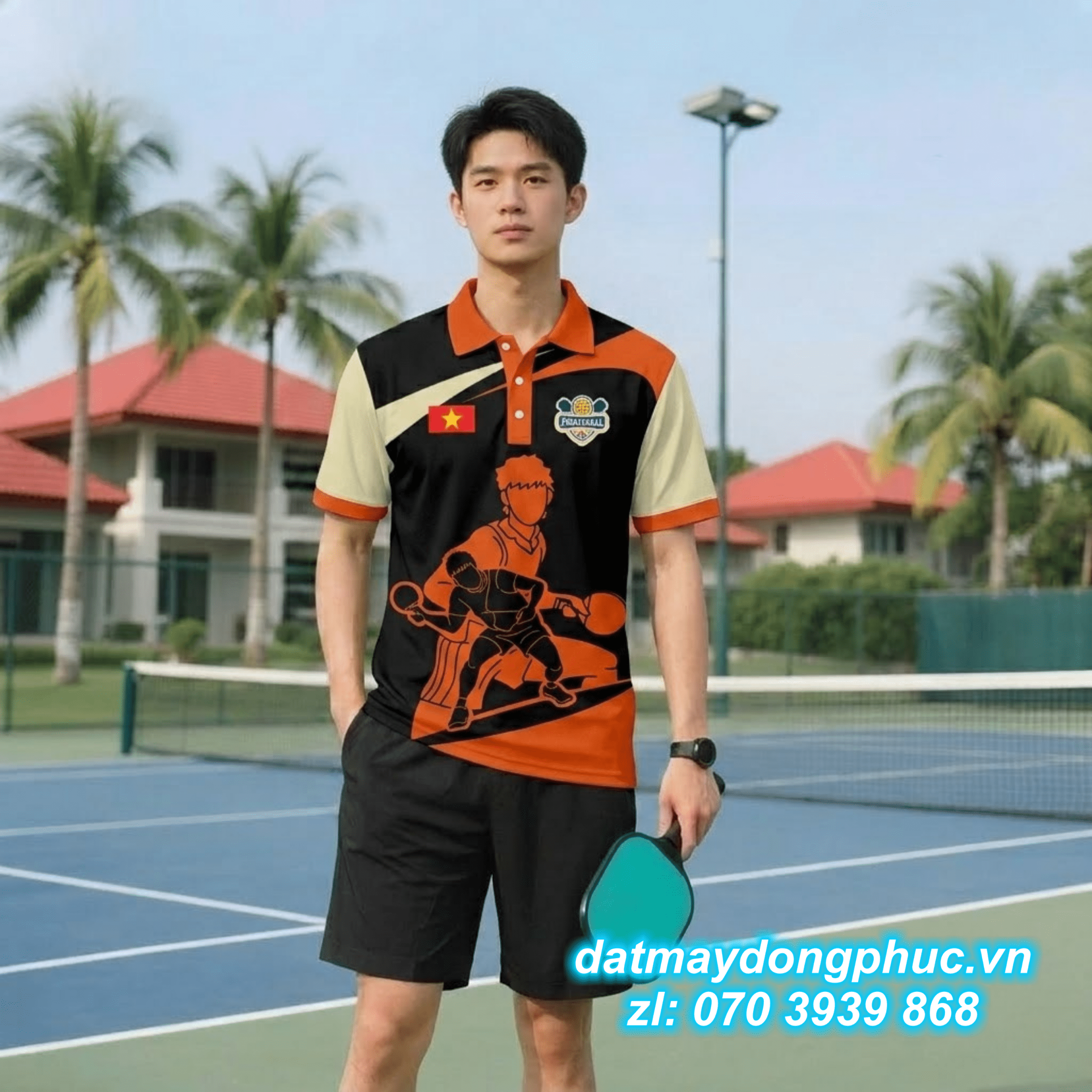 Áo Đồng Phục Pickleball CLB 48